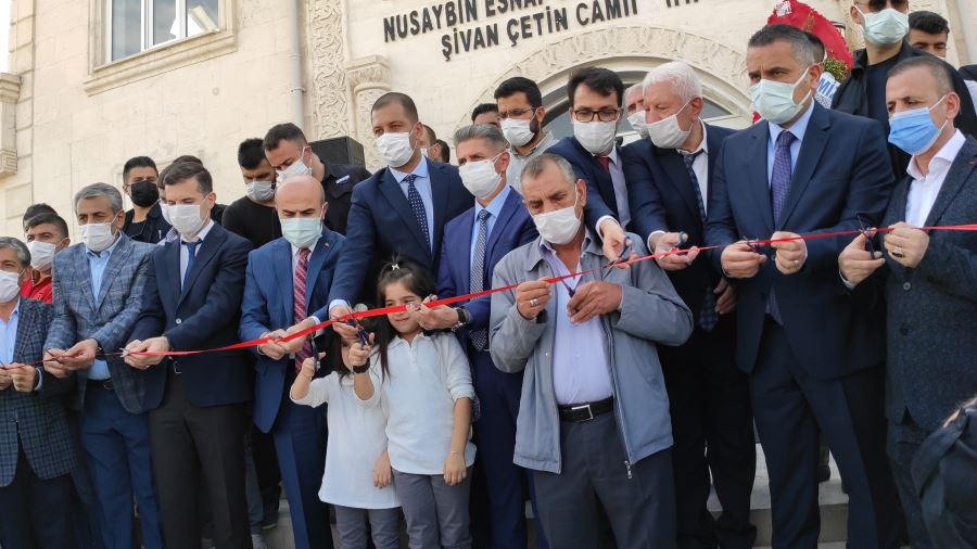 Nusaybin Sanayi Sitesinde Şehit Şivan Çetin Camisinin Açılışı Yapıldı