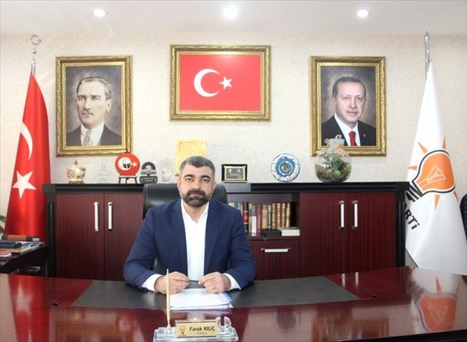 AK Parti Mardin İl Başkanı Kılıç´tan Bayram mesajı