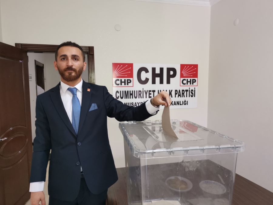 CHP Nusaybin ilçe başkanlığına Şeyhmus Doğan seçildi