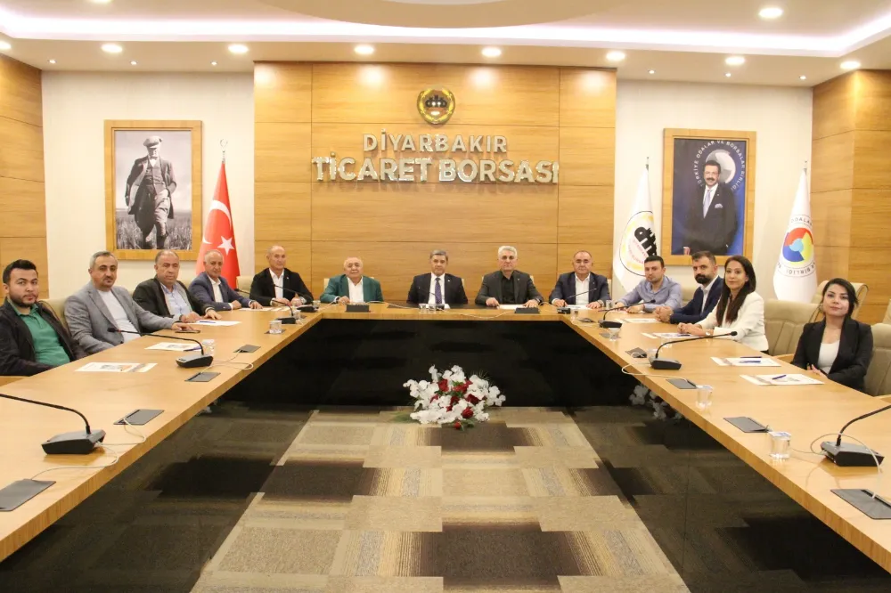 Nusaybin Ticaret Borsası ile Diyarbakır Ticaret Borsası arasında iş birliği protokolü imzalandı