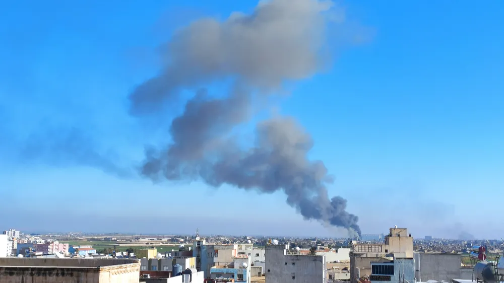 Suriye-Kamışlı kentinde patlama