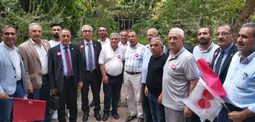 CHP Heyeti Nusaybin ilçesini ziyaret ederek  açıklama yaptı