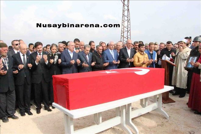Nusaybin´de Konak´ın Cenazesi Askeri Törenle Toprağa Verildi