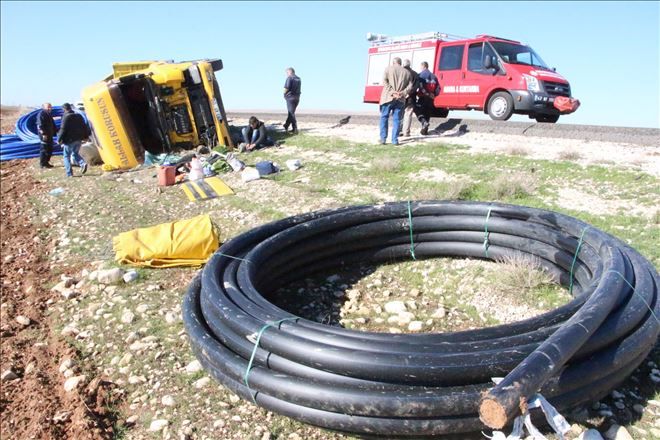 Nusaybin´de Trafik Kazası 1 Kişi Yaralandı