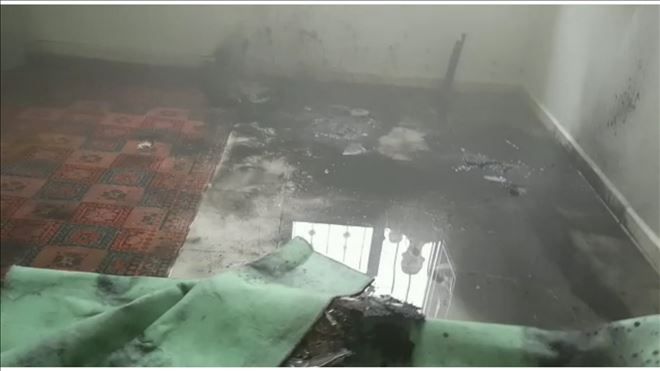 Nusaybin´de Binanın Altında Elektrik Kabloları Patladı