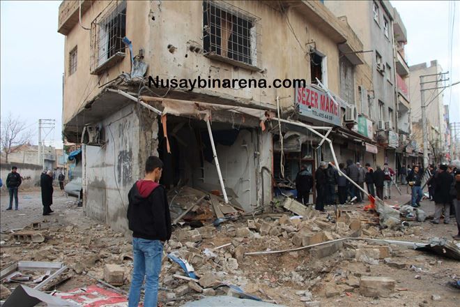 Nusaybin´de Polis aracına bombalı saldırı