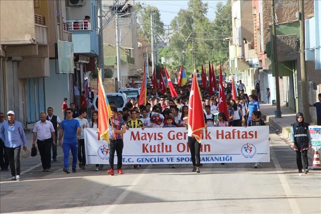 Nusaybin´de Gençlik Yürüyüşü yapıldı