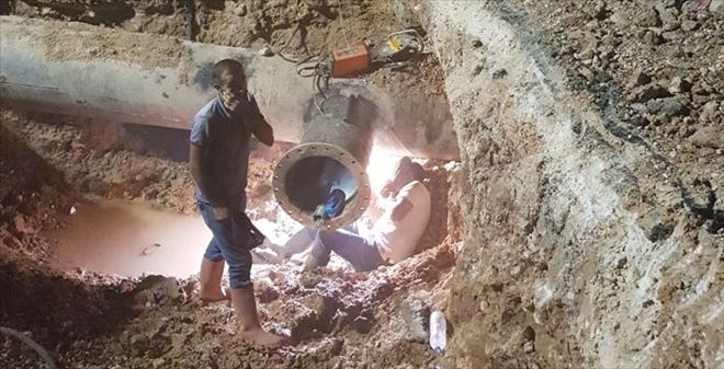 Düşük basınç nedeniyle Nusaybin´in bir bölümü susuz kaldı