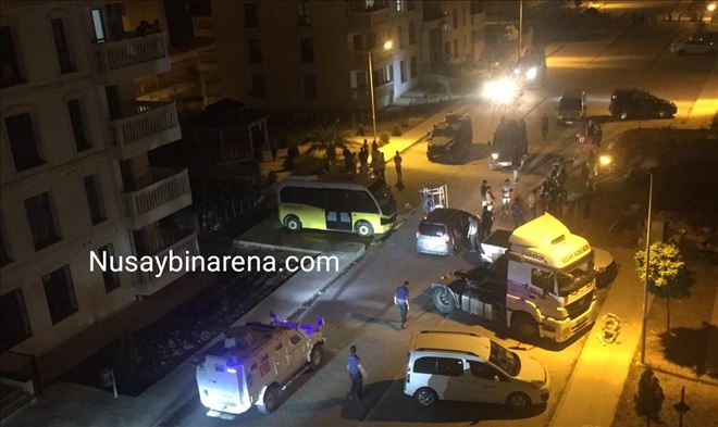 Nusaybin´de buğday çuvalları çalan hırsızı suçüstü yakalanıp polise teslim edildi 