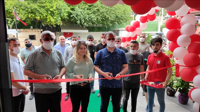 Nusaybin´de San Marino Pizza Cafe açıldı 