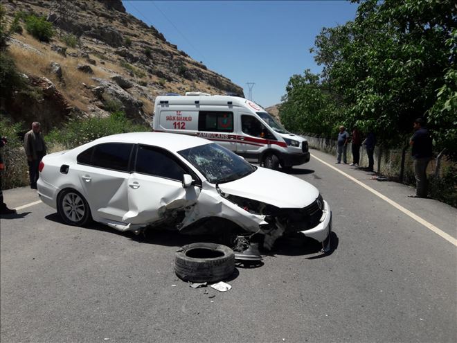 Nusaybin´de trafik kazası;3 yaralı