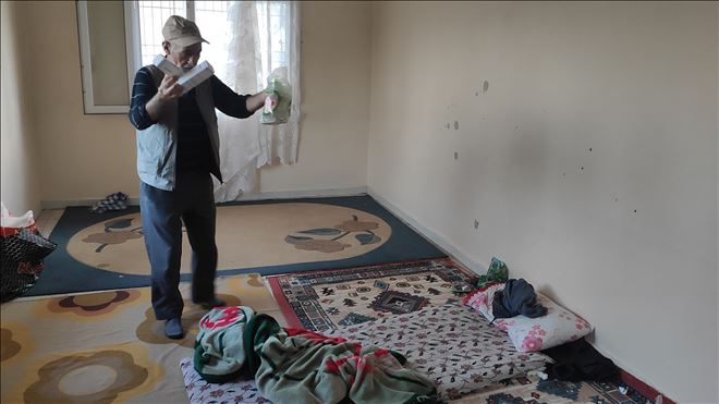 Nusaybin´de kimsesiz yaşlı adam yardım bekliyor