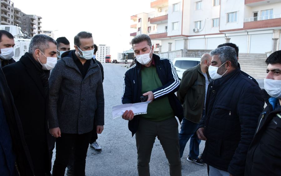 Nusaybin Kaymakamı Yalçın, Sokağa Çıkma Kısıtlaması denetiminde bulundu