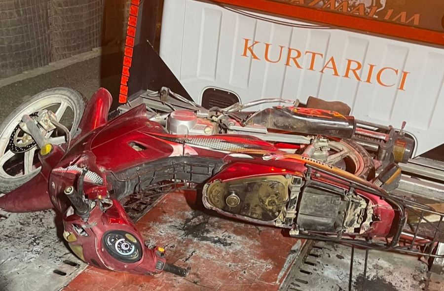 Nusaybin’de motosiklet kazası: 1 yaralı   