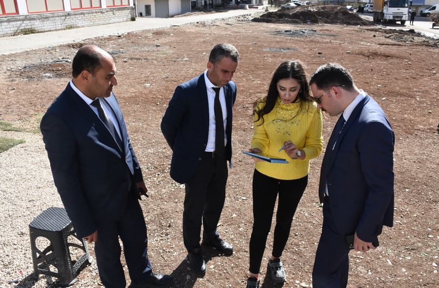 Nusaybin’de 8 Mart Mahallesine 3 park ve 1 meydan projeleri kazandırılıyor   