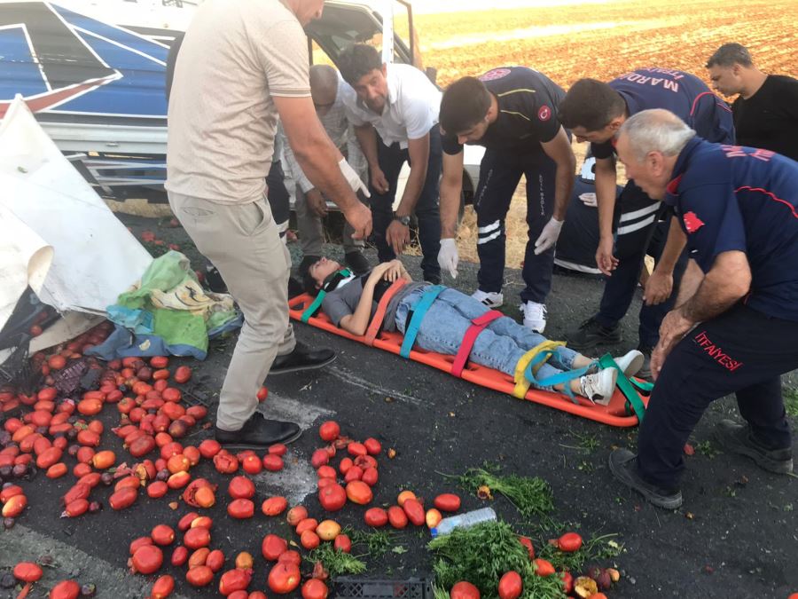 Nusaybin’de trafik kazası: 2 yaralı