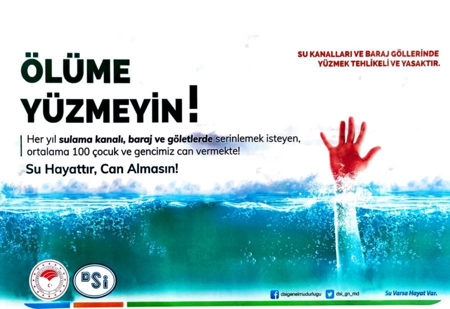 Nusaybin DSİ tarafından okullarda suda boğulmalara karşı bilgilendirme semineri yapıldı