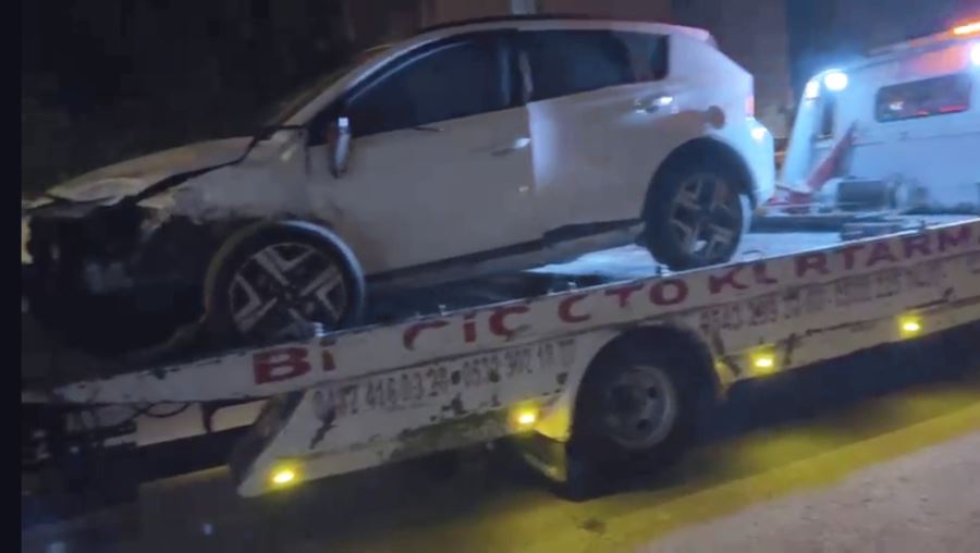 Nusaybin’de maddi hasarlı trafik kazası   