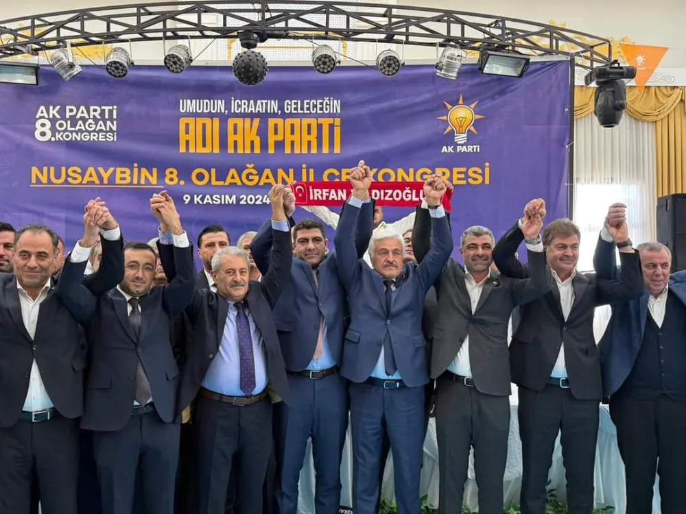 AK Parti Nusaybin ilçe 8. Olağan Kongresine Milletvekili Kılıç’ta katıldı   