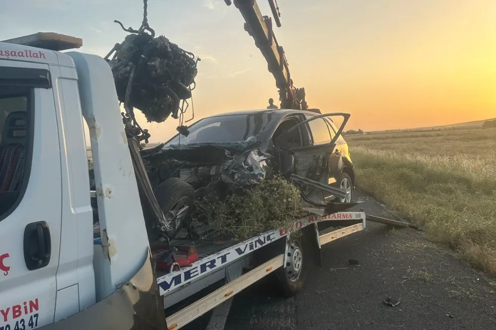 Nusaybin’de trafik kazası: 1 ölü