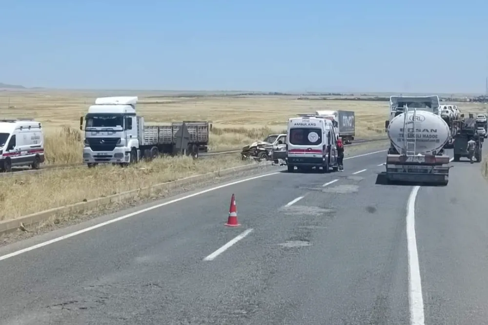 Nusaybin’de trafik kazası: 3 yaralı