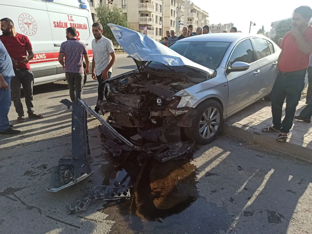 Nusaybin’de trafik kazası: 3 yaralı