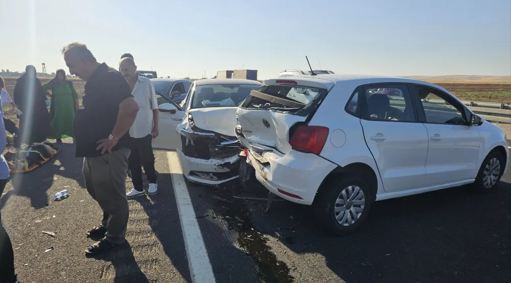 Nusaybin’de trafik kazası: 3 yaralı 