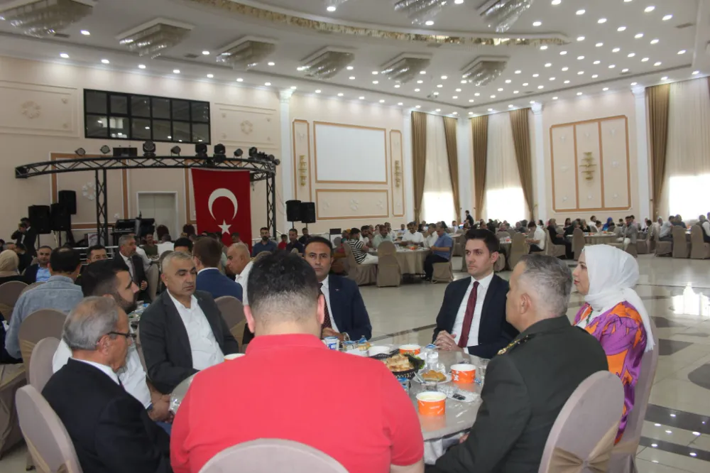 Nusaybin ilçe Kaymakamlığı Gaziler Onuruna Yemek Programı Düzenlendi