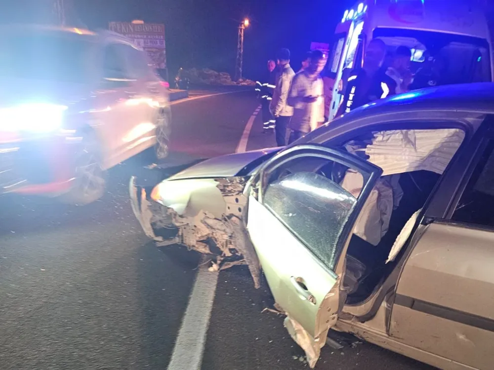 Midyat’ta trafik kazası: 2 yaralı