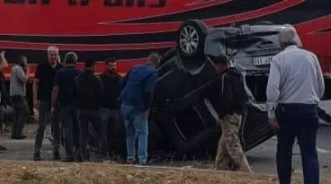Nusaybin’de TIR ile Hafif ticari araç çarpıştı: 1’i ağır 5 yaralı