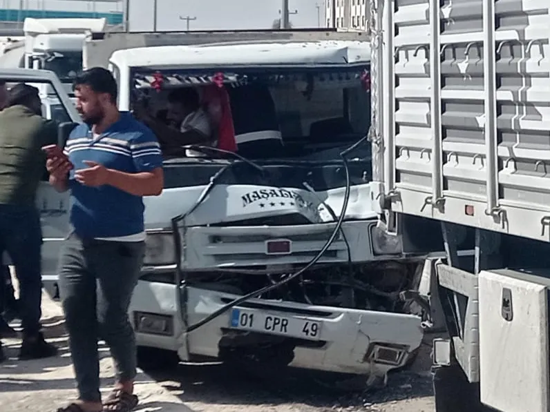 Nusaybin’de trafik kazası: 3 yaralı