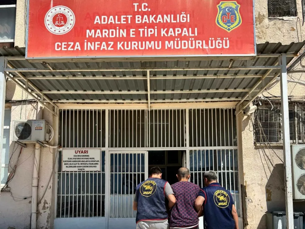 Nusaybin’de 30 yıl kesinleşmiş hapis cezası bulunan firari yakalandı
