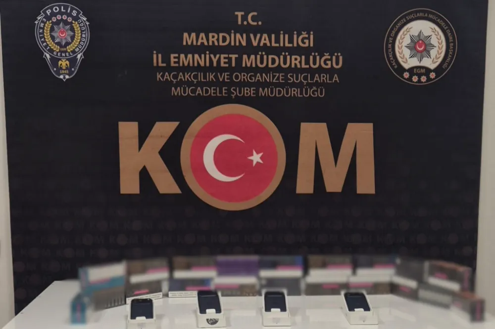 Mardin’de Kaçakçılık Operasyonu: Binlerce puro, sigara ve içki ele geçirildi