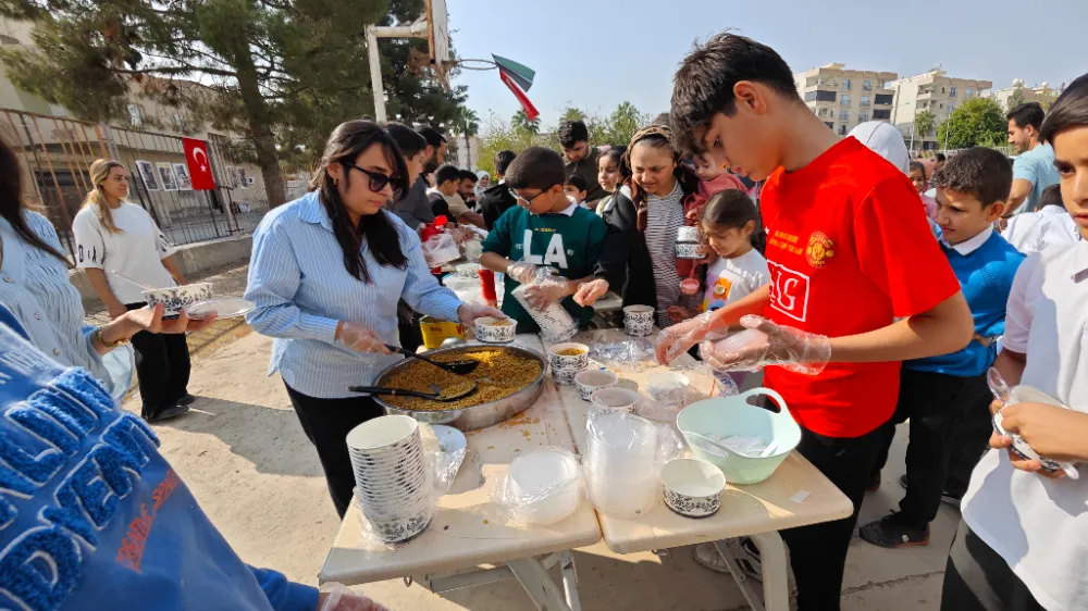Nusaybin’de Filistin Temalı Geleneksel Danük Festivali Düzenlendi