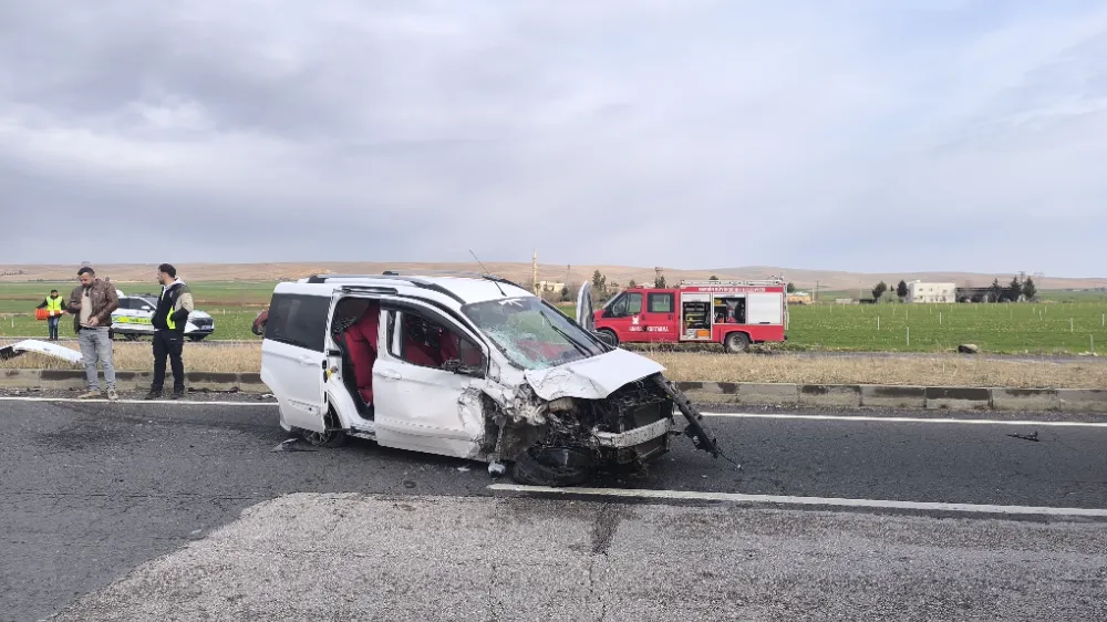 Nusaybin’de trafik kazası: 3 yaralı 