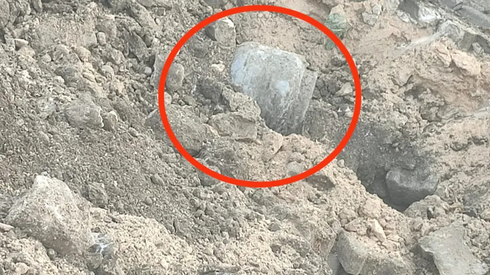 Nusaybin’de, altyapı çalışmasında patlayıcı dolu mutfak tüpü bulundu