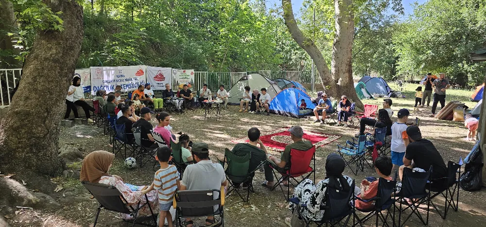MARKUT’tan Nusaybin DSİ Barajında Geleneksel Aile Kampı