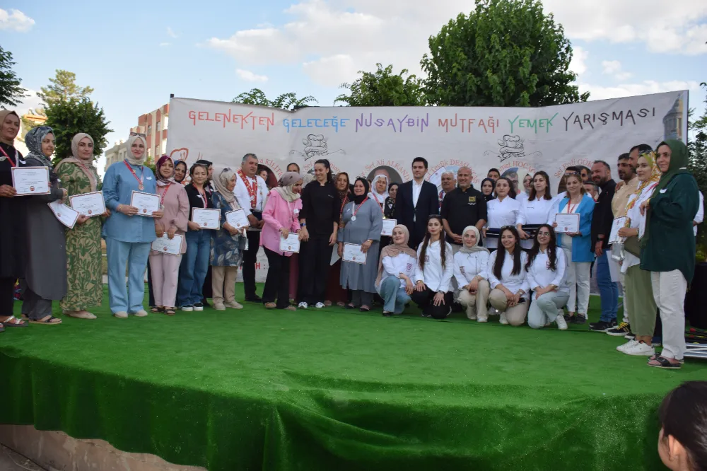 Nusaybin’de Türk Mutfağı Haftası Coşkusu: Şam Börek Yarışmasına Kadınlardan Yoğun İlgi