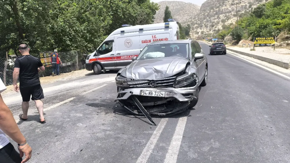 Nusaybin’de trafik kazası: 3’ü çocuk 6 kişi yaralandı