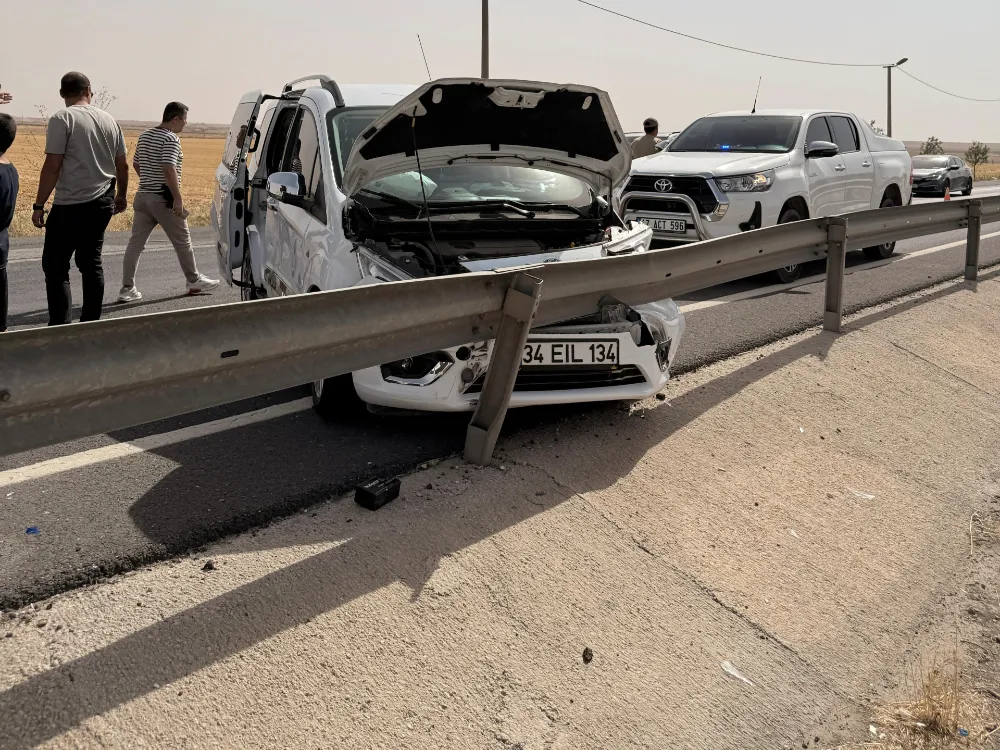 Nusaybin’de trafik kazası: 5 yaralı
