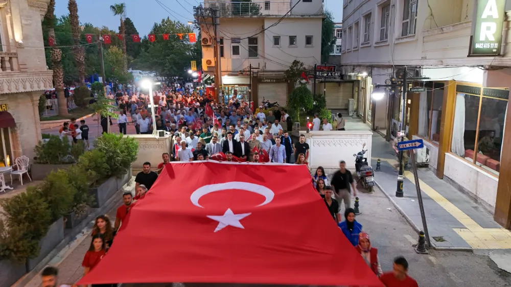 Nusaybin’de 15 Temmuz Demokrasi ve Millî Birlik Günü’nün 9. Yıl Dönümü Coşkuyla Kutlandı
