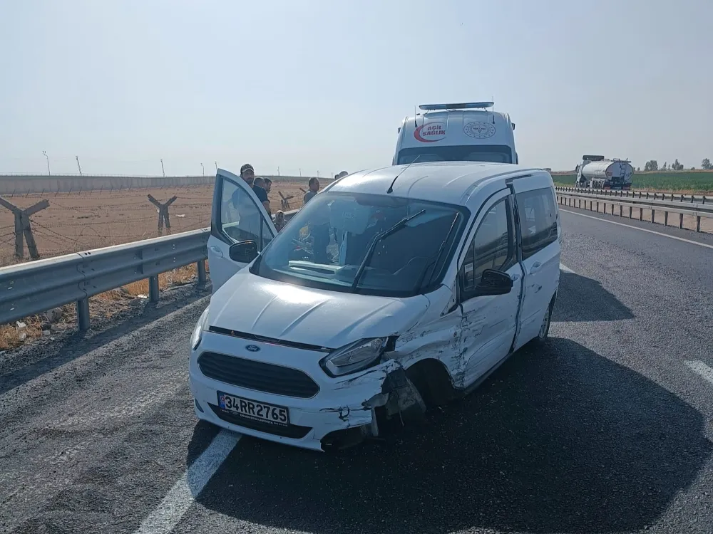 Nusaybin’de trafik kazası: 4 yaralı