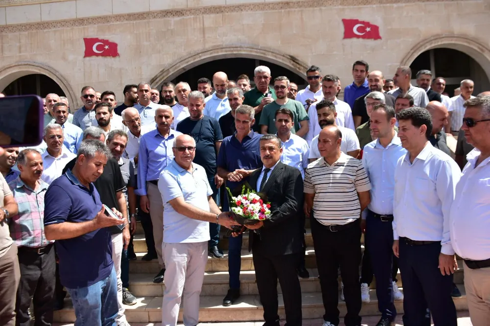 Nusaybin İlçe Milli Eğitim Müdürü Ümit Çetin’e Duygusal Veda