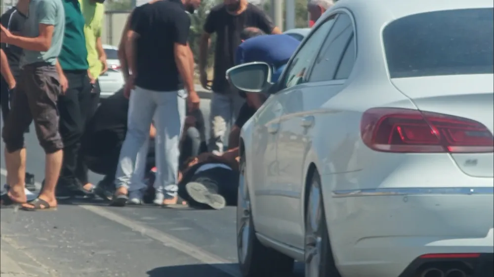 Nusaybin’de otomobil ile motosiklet çarpıştı: 1 yaralı
