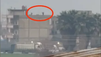 Kamışlı’daki yoğun silah sesleri Nusaybin’den görüntülendi: Kutlama olduğu öne sürüldü