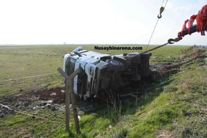 Mazot Yüklü Tanker Mayın Tarlasına Yuvarlandı